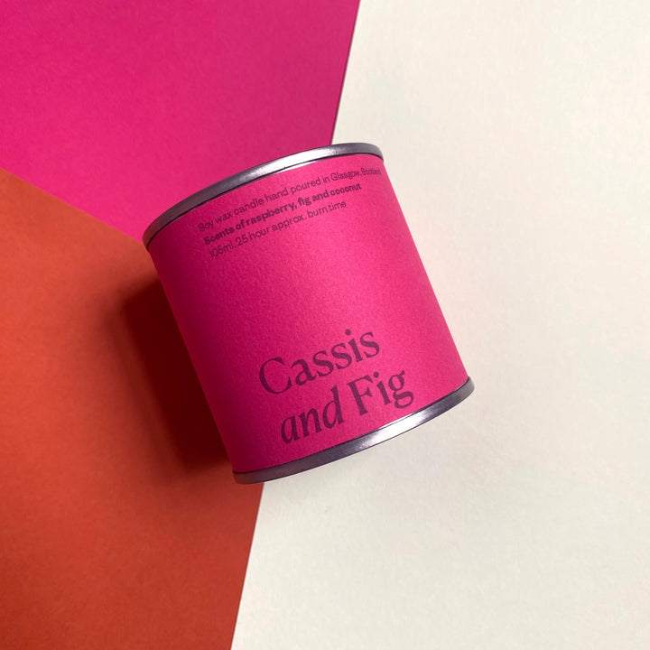 FIg & Cassis Candle Tin