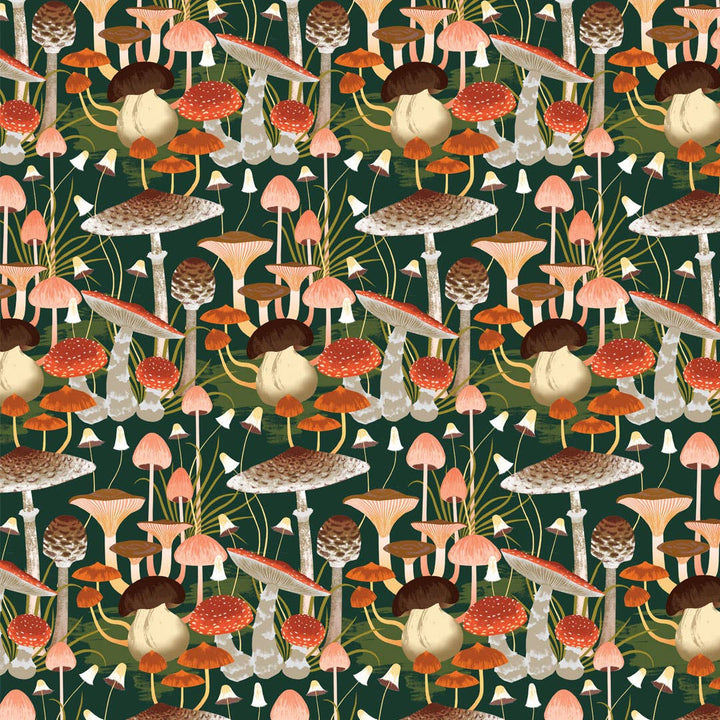 Fungi Wrapping Paper Sheet