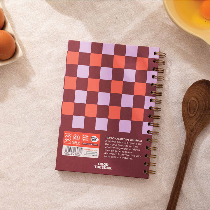 Kitchen Dancing Recipe Book Journal