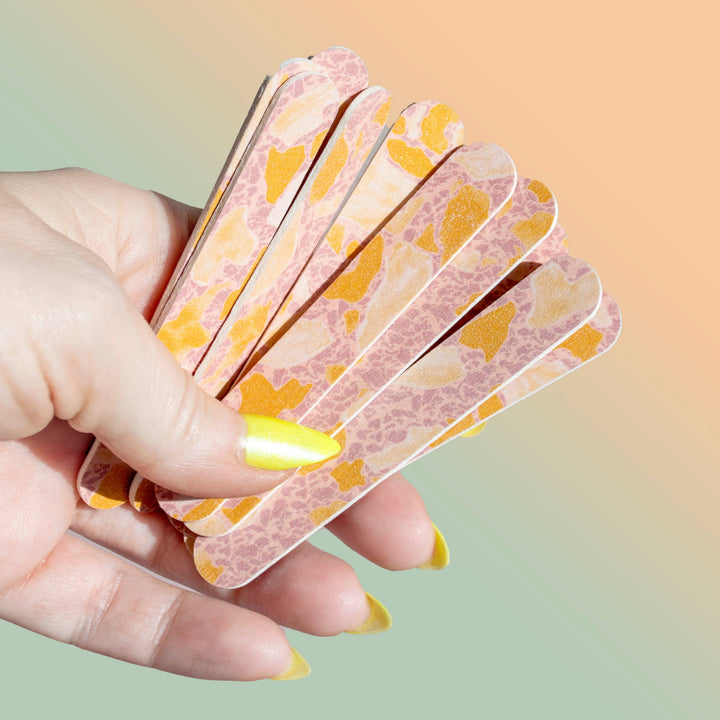 Terrazzo Nail Files