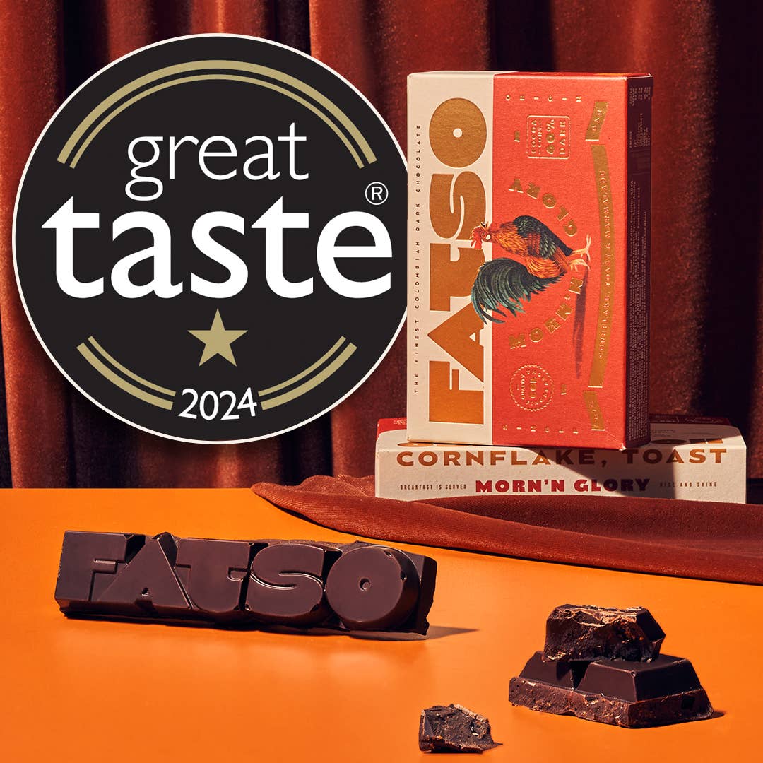 MORN'N GLORY 60% Dark chocolate vegan chunky bar