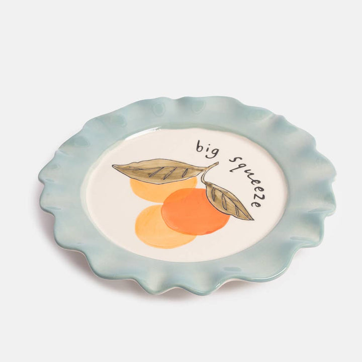 Big Squeeze Oranges Plate