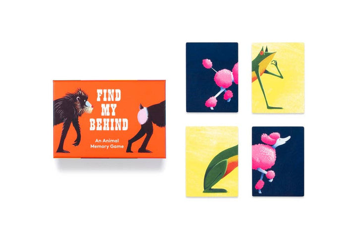 Find My Behind Memory Game