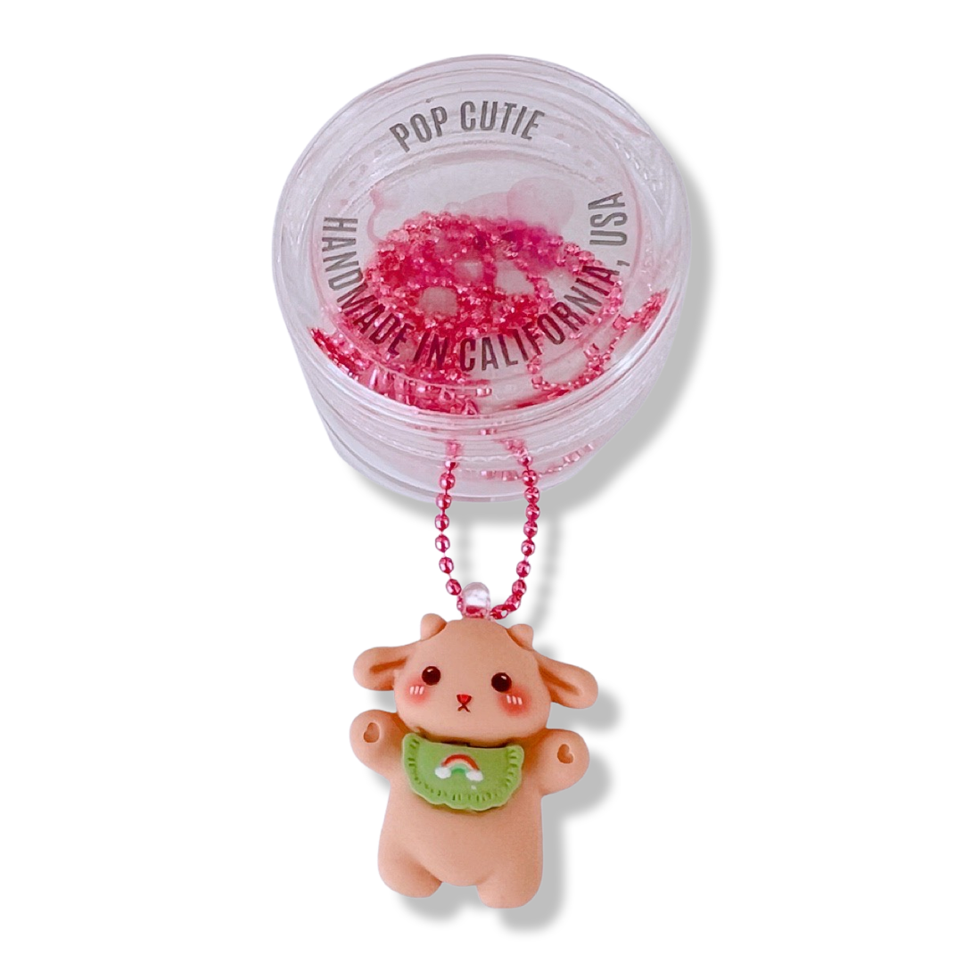 Pop Cutie Baby Cow Kids Necklace