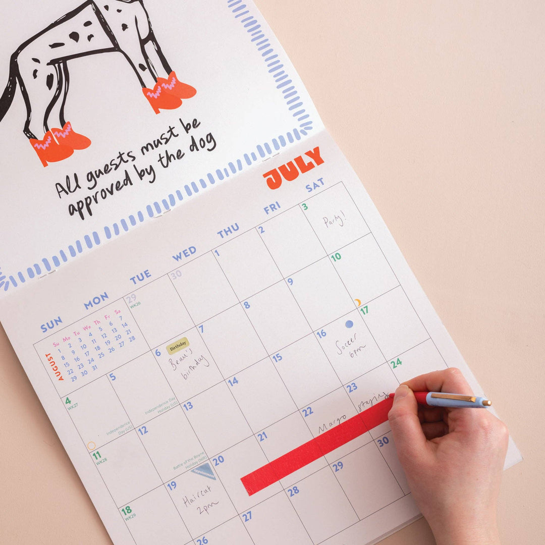 Dog Life 2027 Wall Calendar