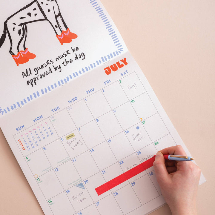 Dog Life 2027 Wall Calendar