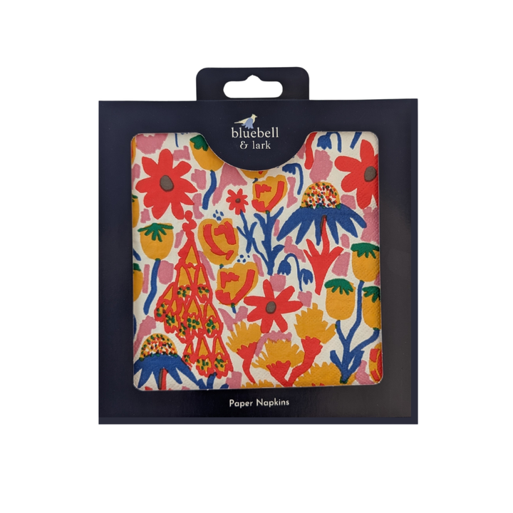 Garden Flowers Paper Napkins