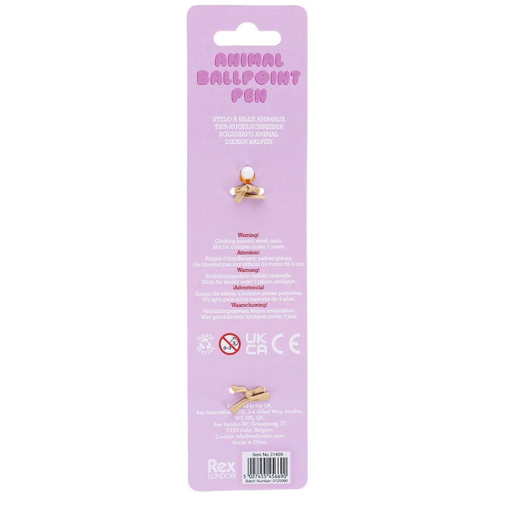 Adorable Animal Ballpoint Pen - Cat