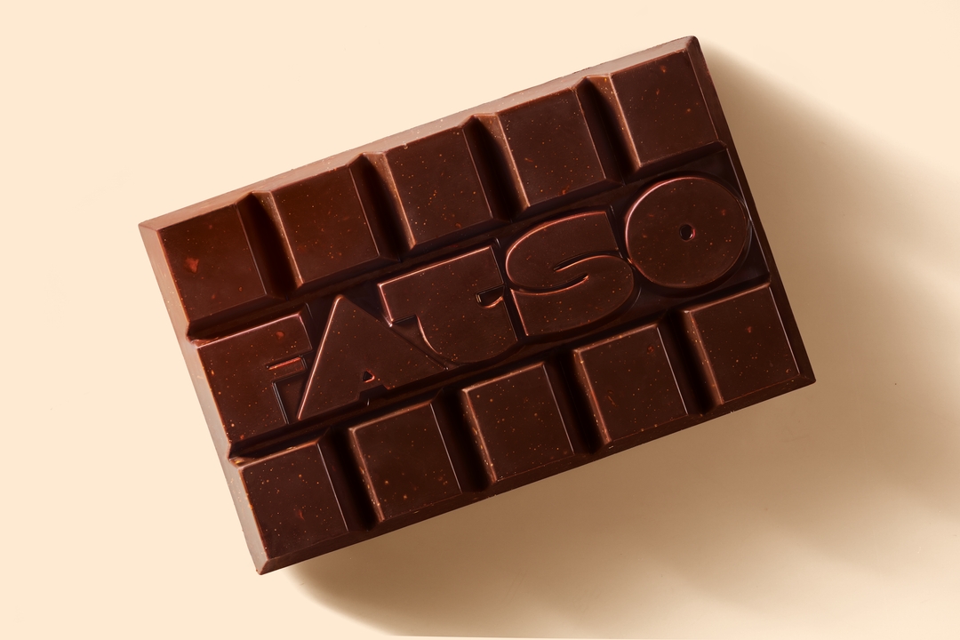 Drunk'n Monkey 60% Dark chocolate vegan chunky bar