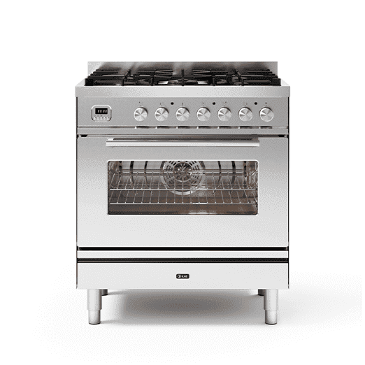 ILVE Roma 80cm - Single Oven - 5 Gas Burners