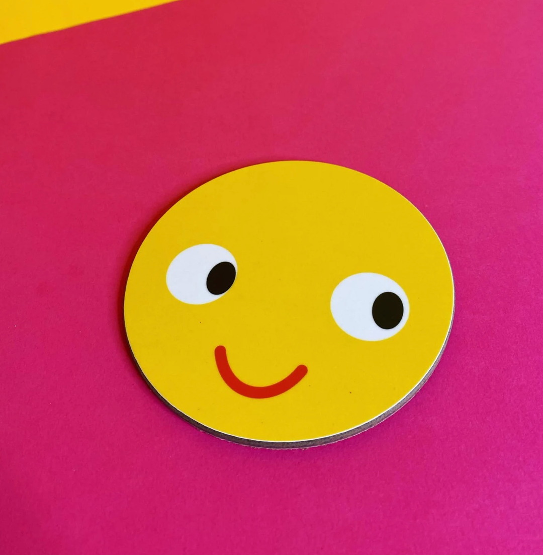 Smile Melamine Coaster