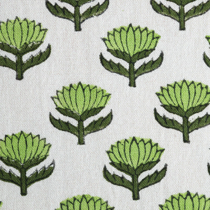Lotus Flower Green Tea Towel