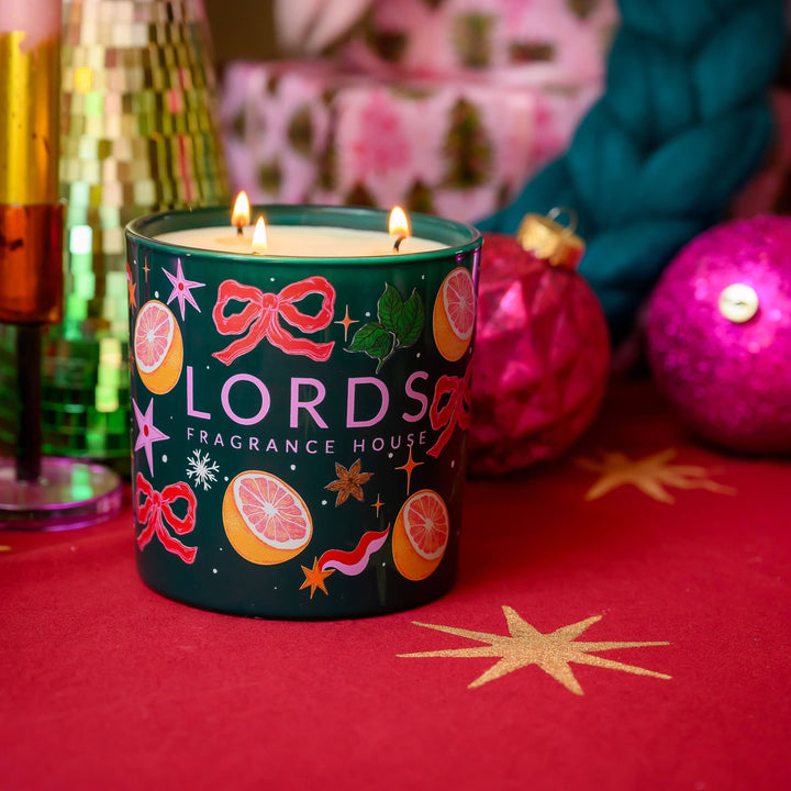 Yala Triple Wick Christmas Gift Boxed Candle