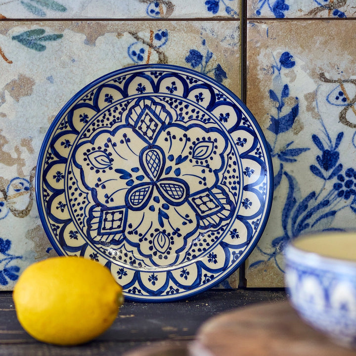 Karlie Plate in Blue