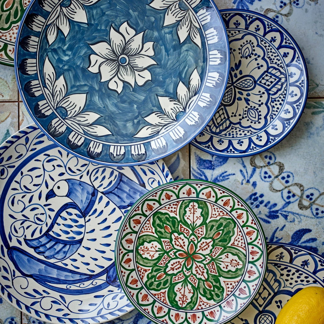 Karlie Plate in Blue