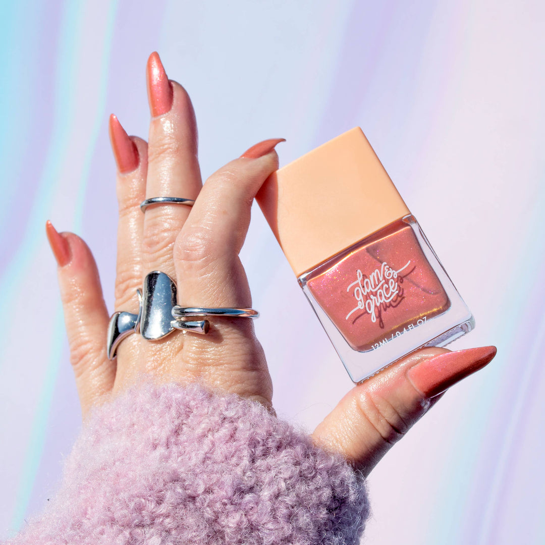 Non-Toxic Nail Polish - Crabapple