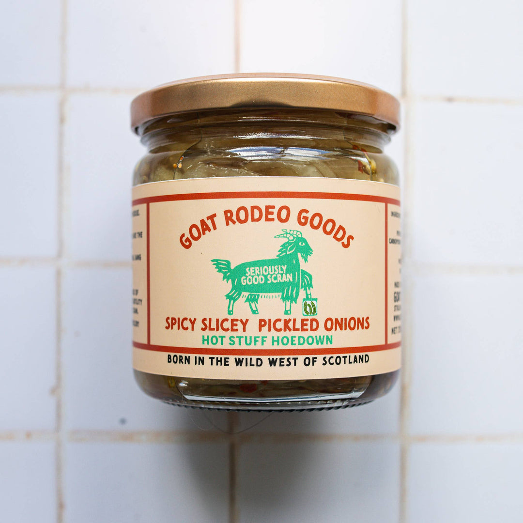 Spicy Slicey Pickled Onions