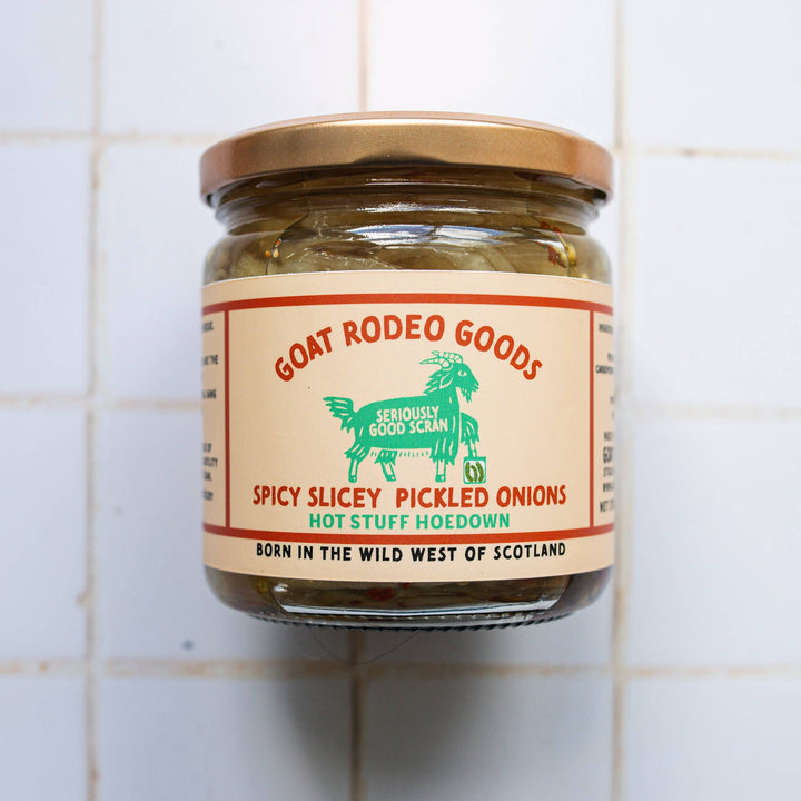 Spicy Slicey Pickled Onions