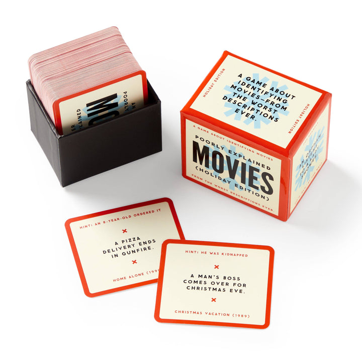 Mini Poorly Explained Movies Game - Holiday Edition