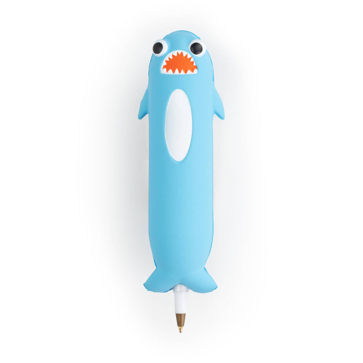 Blue Shark Squishy Pen