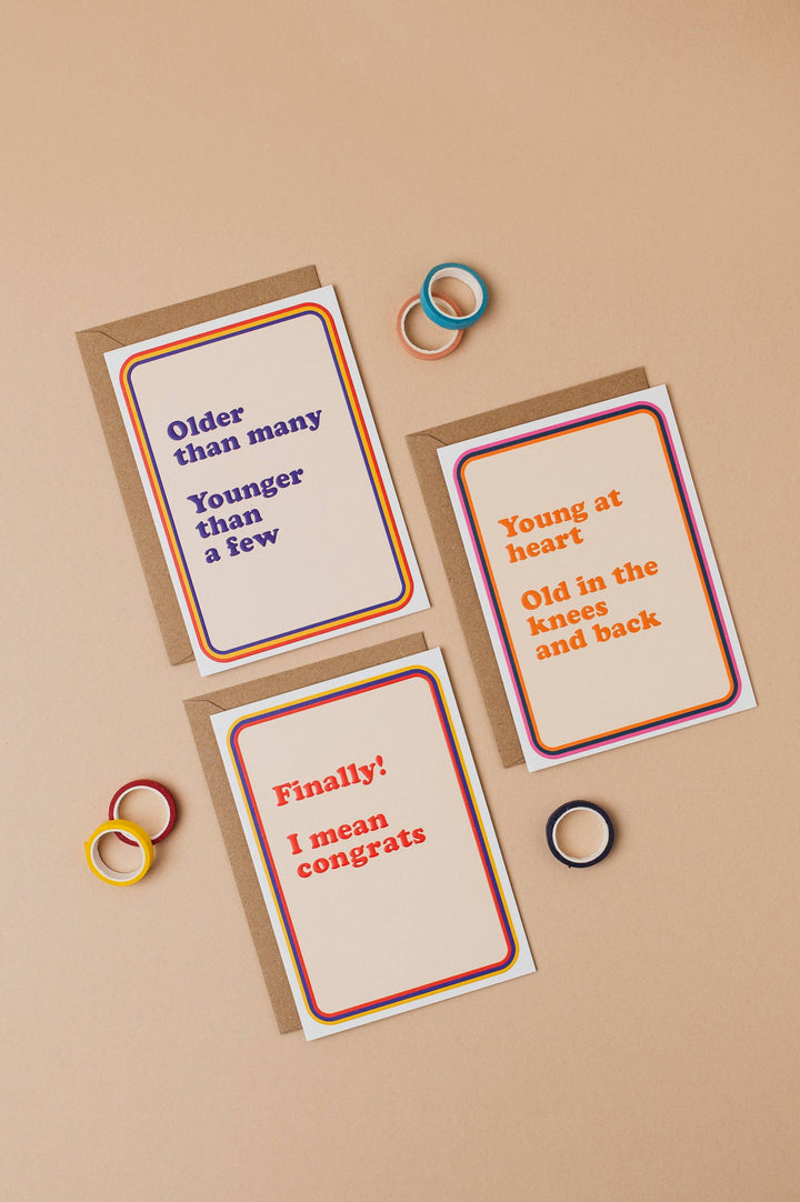 Young at Heart Card