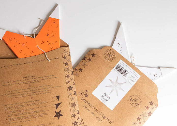 Paper Star Lantern - Venus Sea Blue