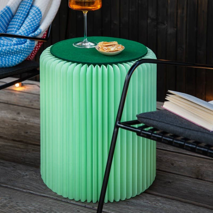 Papillon Paper Stool in Mint