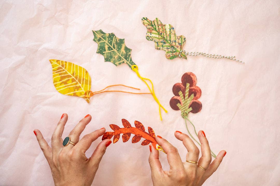 Leaf Gift Tags