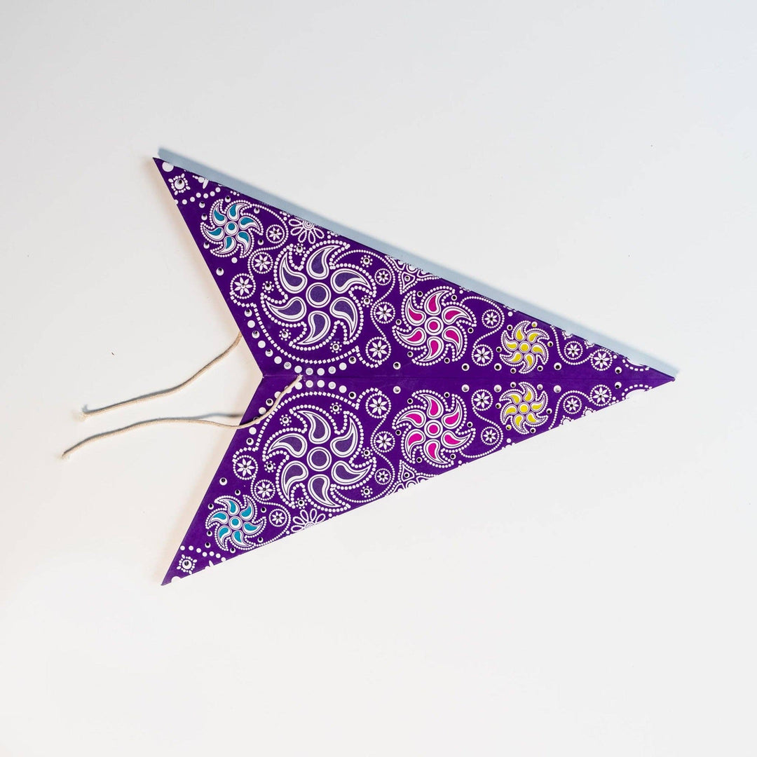 Paper Star Lantern - Firework Violet