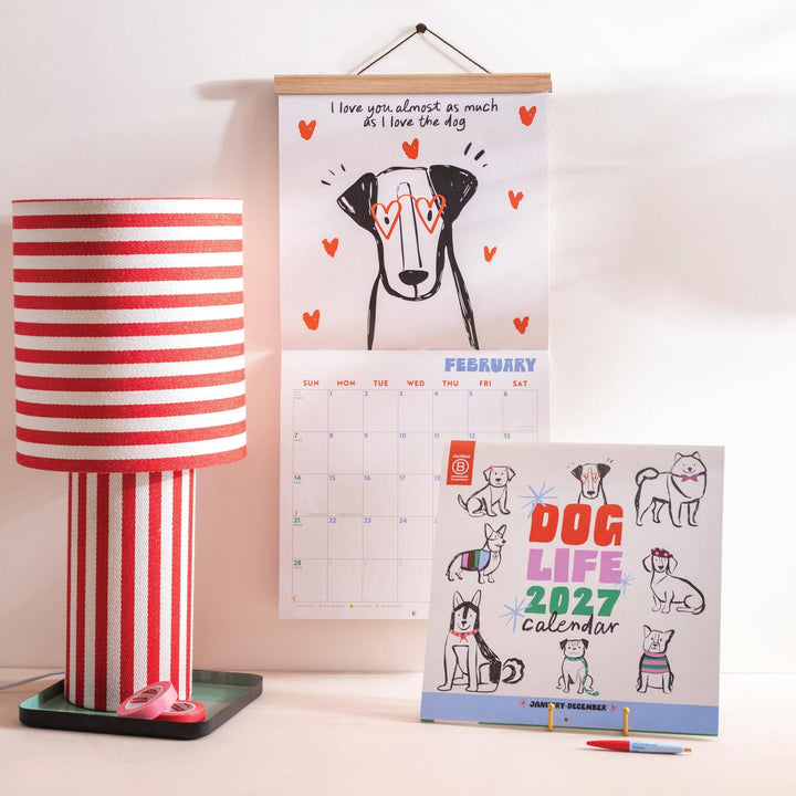 Dog Life 2027 Wall Calendar