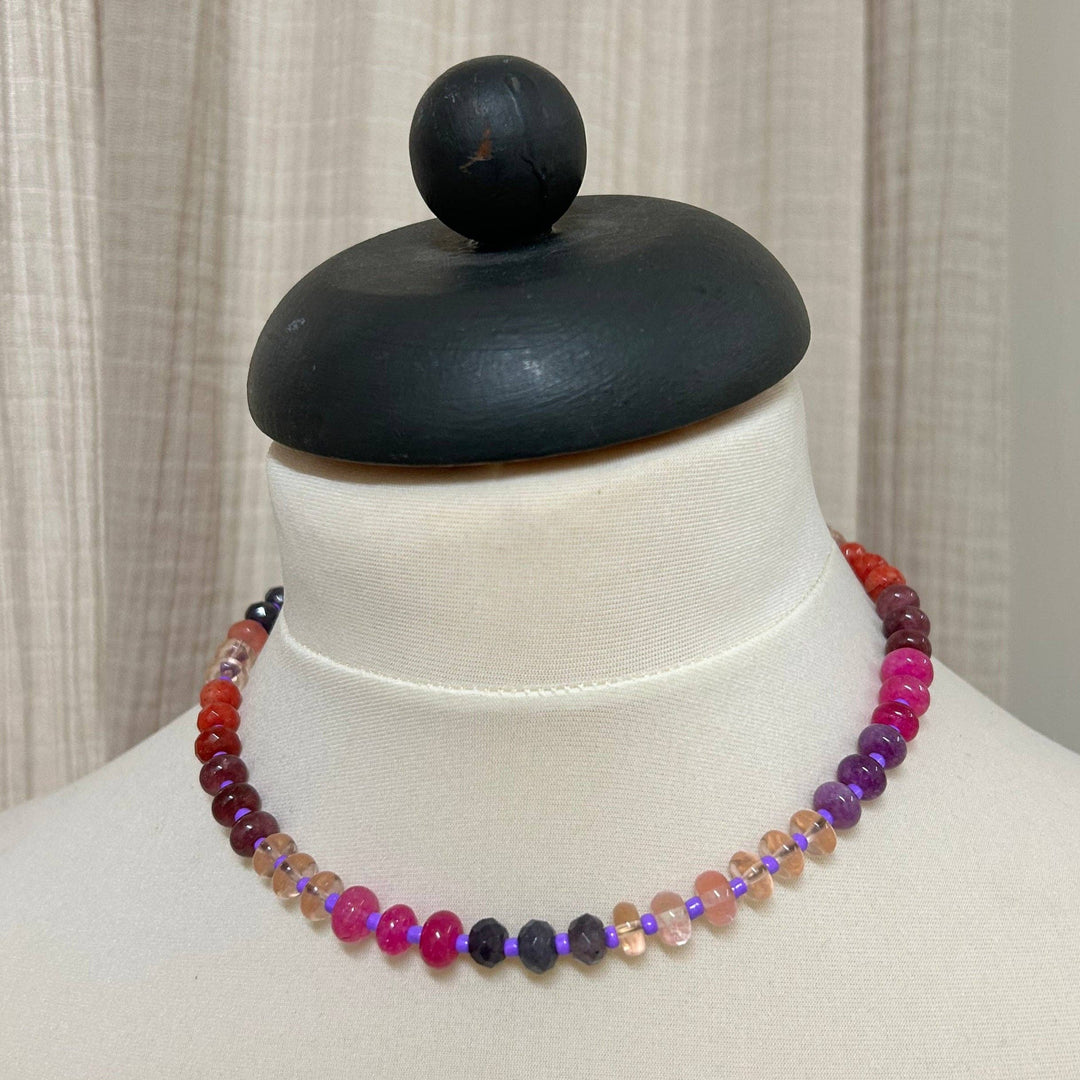 Beaded Necklace - Berries
