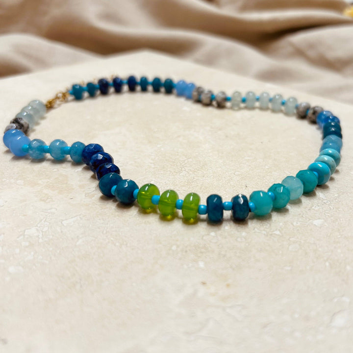 Beaded Necklace - Ocean