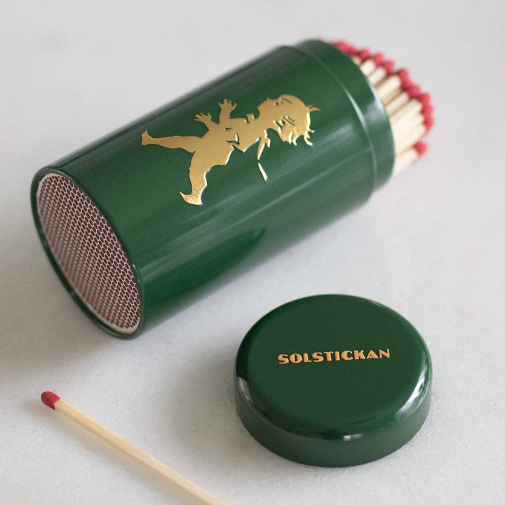 Swedish Match Tube in Green& Gold