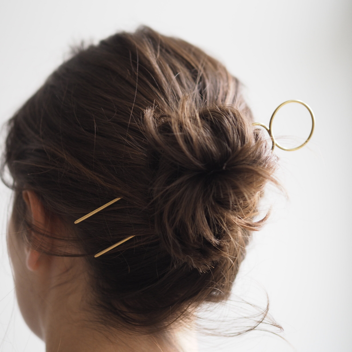 Minimal Brass Hairpin - Loop