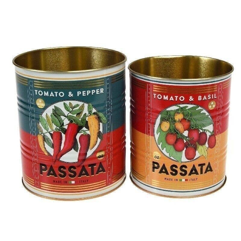 Passata Set of 2 Storage Tins - Medium