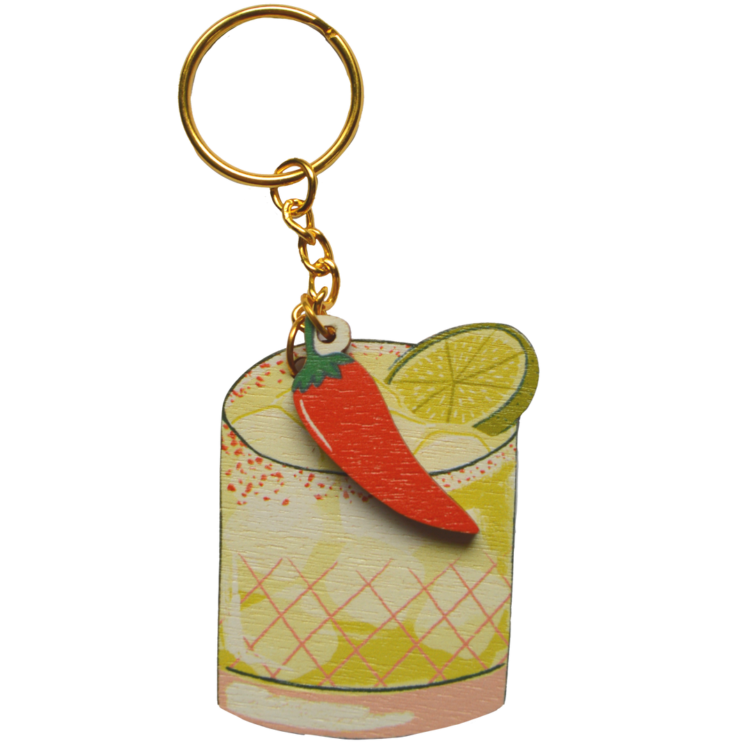 Spicy Marg Keyring