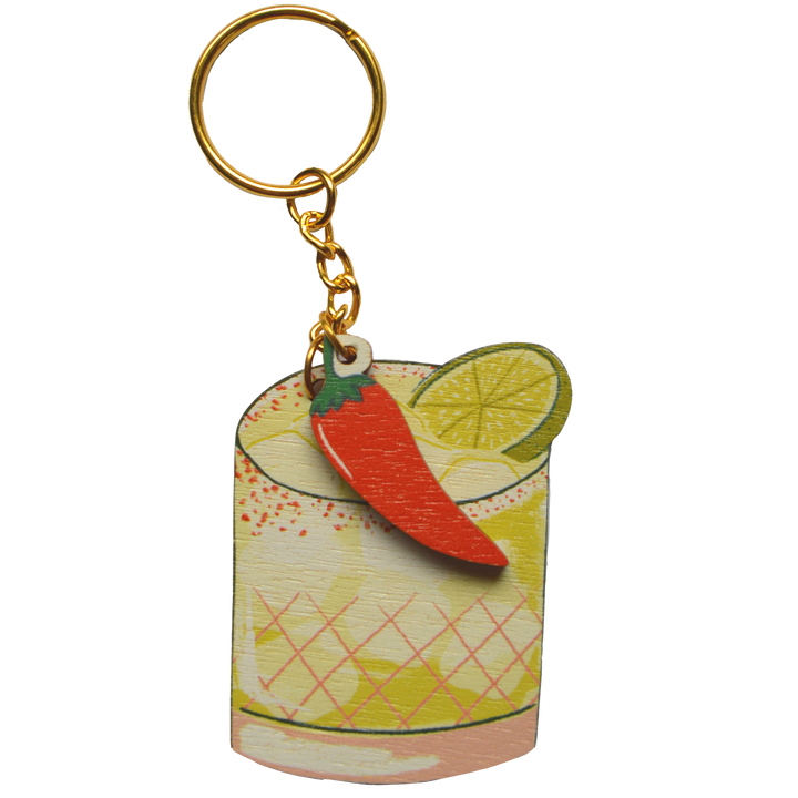 Spicy Marg Keyring