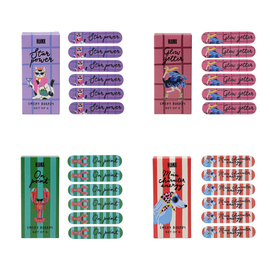 Hijinx Emery Boards - 4 Designs