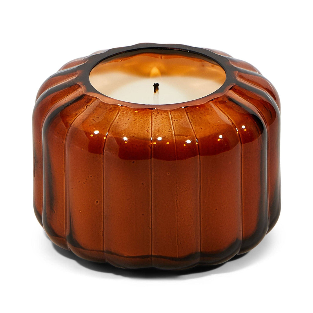 Ripple Glass Candle - Tobacco Patchouli