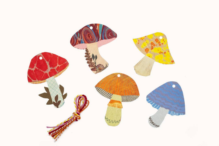 Mushroom Gift Tags