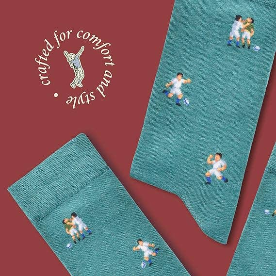 The Raging Rugby Player | Novelty Socks for Rugby Fans