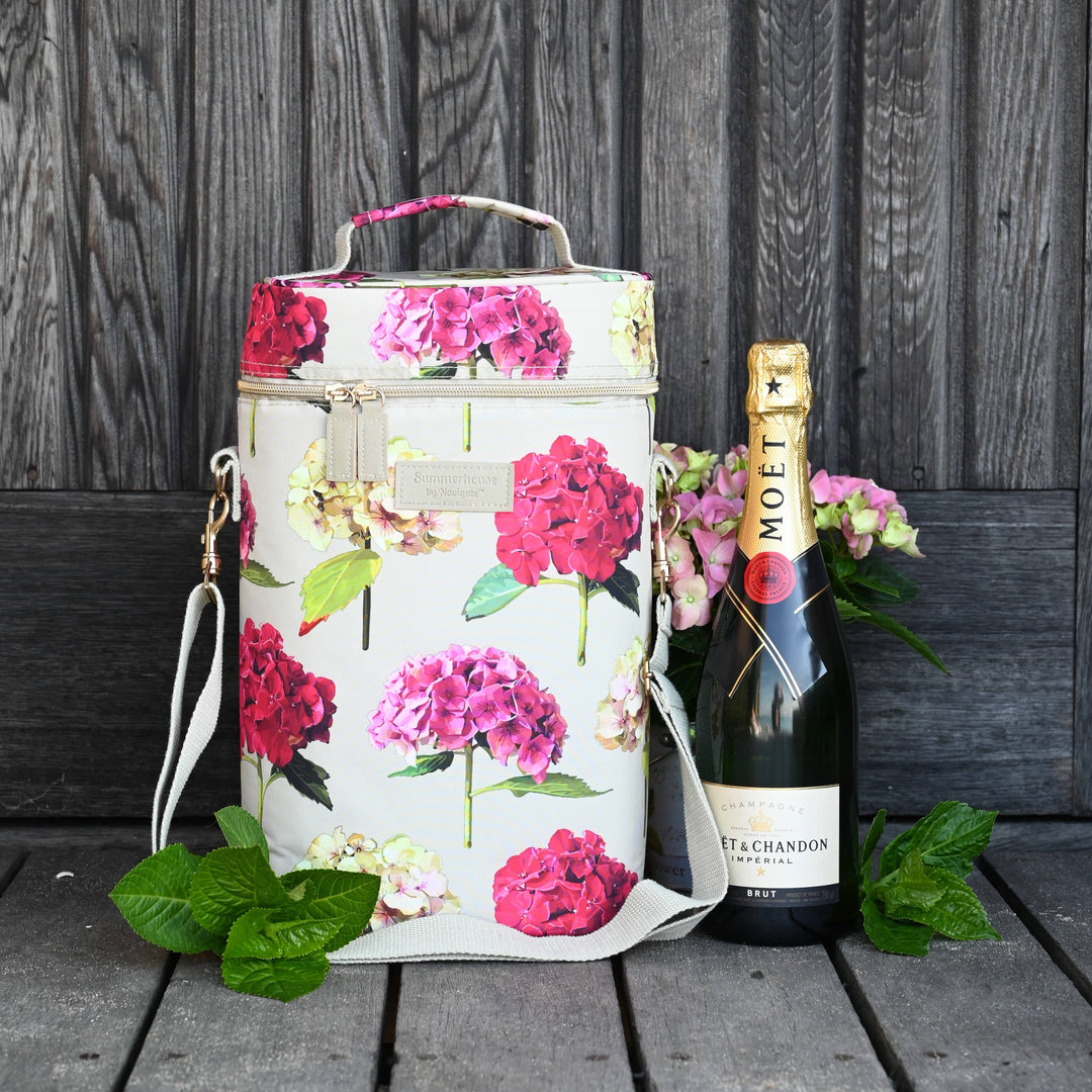 Hydrangea Insulated Bottle Cooler