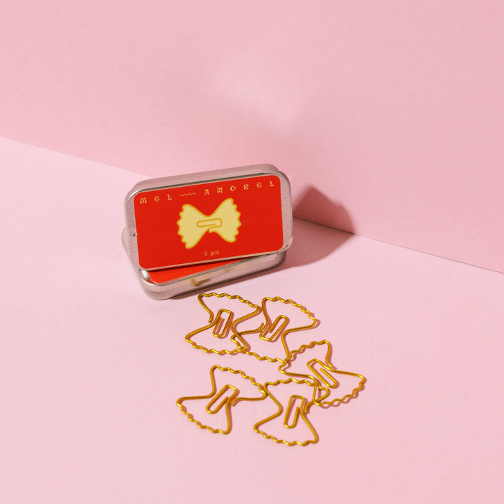 Pasta Paper Clip - Farfalle