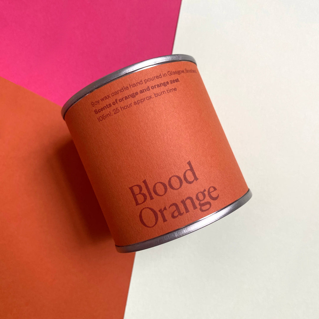 Blood Orange Candle Tin