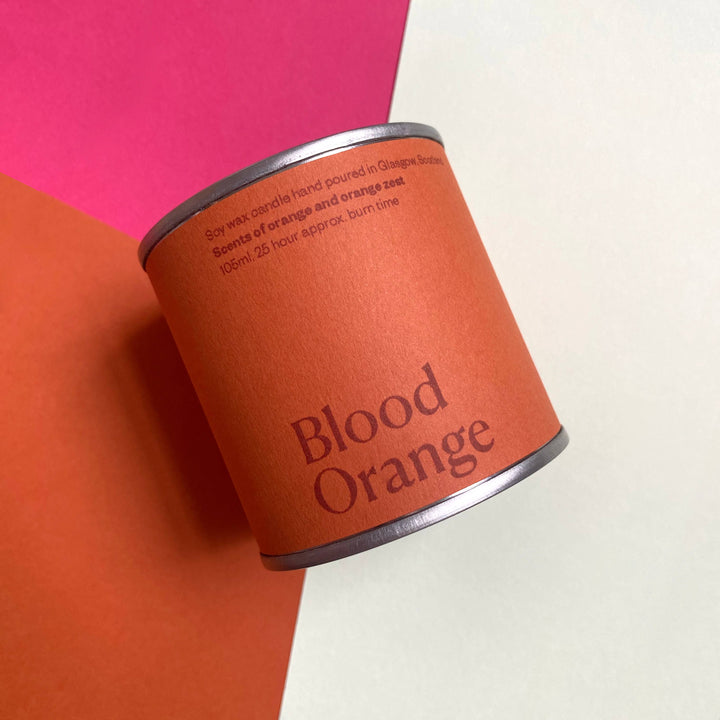 Blood Orange Candle Tin