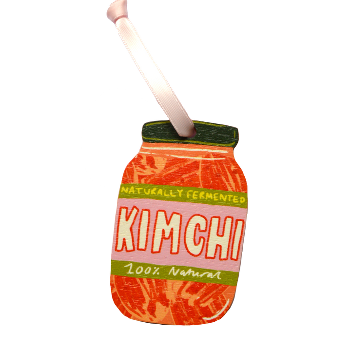 Kimchi Wooden Decoration
