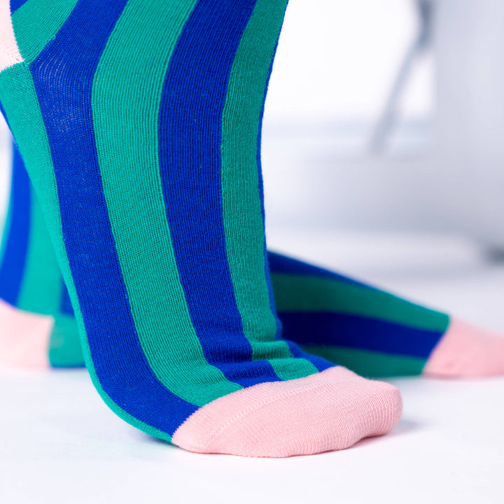 Mojito Striped Combed Cotton Socks