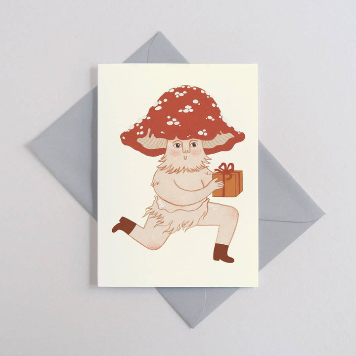 Mushroom Man Card