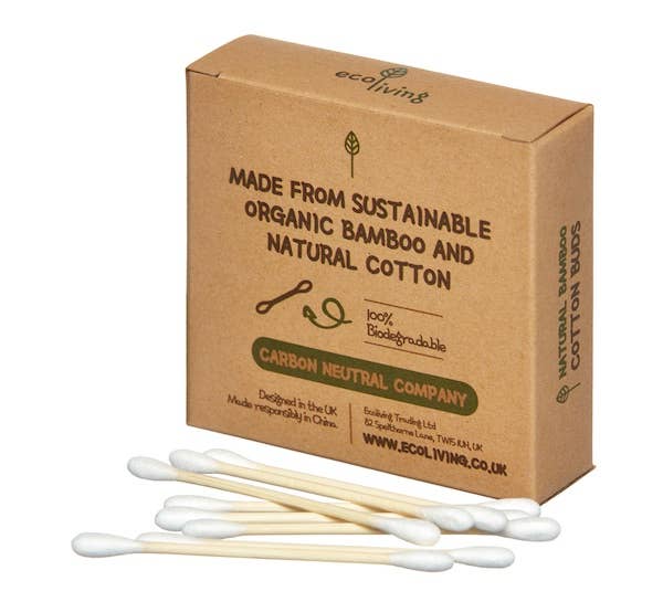 100 Bamboo Cotton Buds