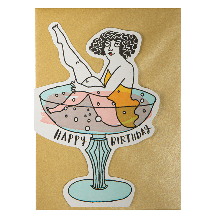 Birthday Cocktail Card